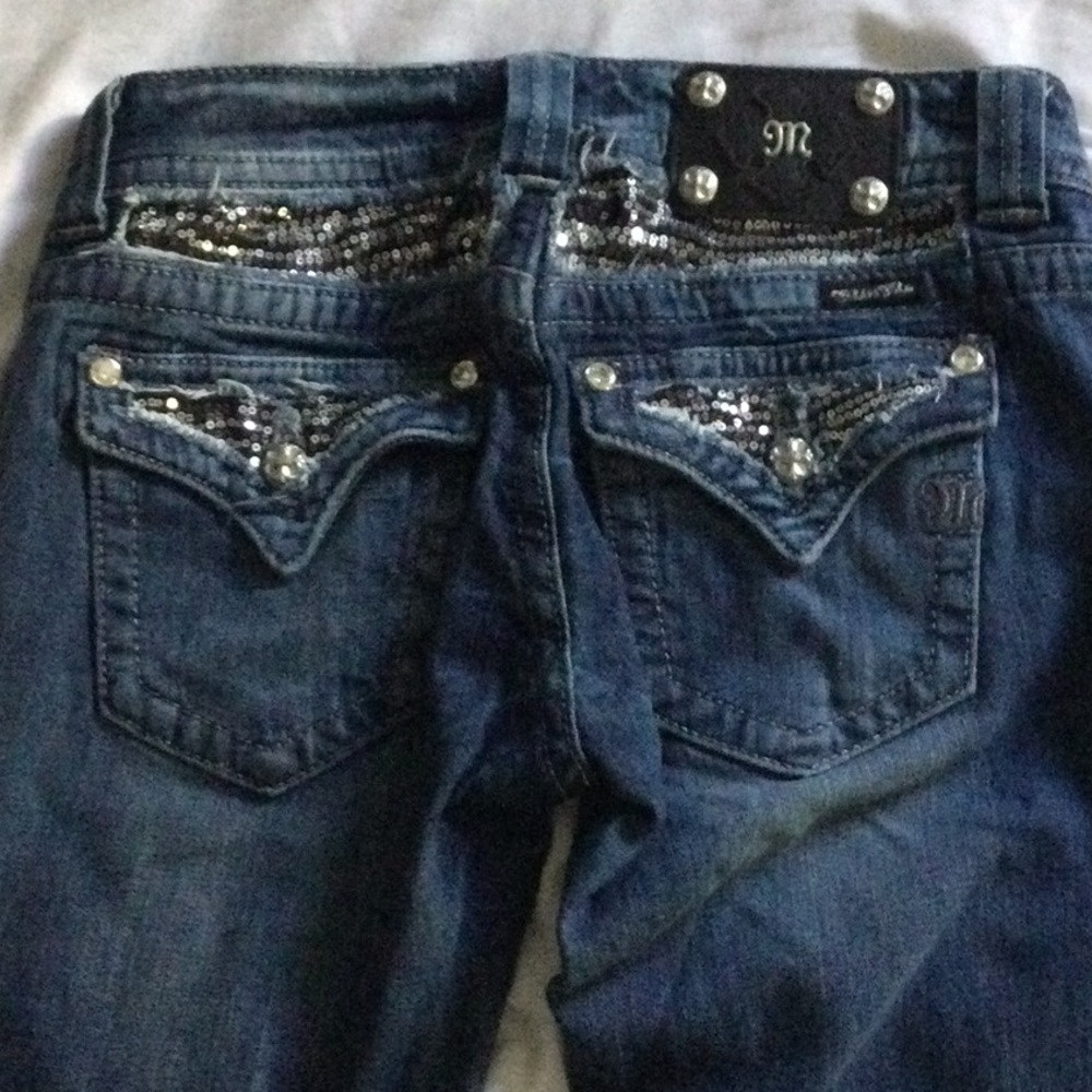 Miss Me Jeans size 28 bootcut style color dk34